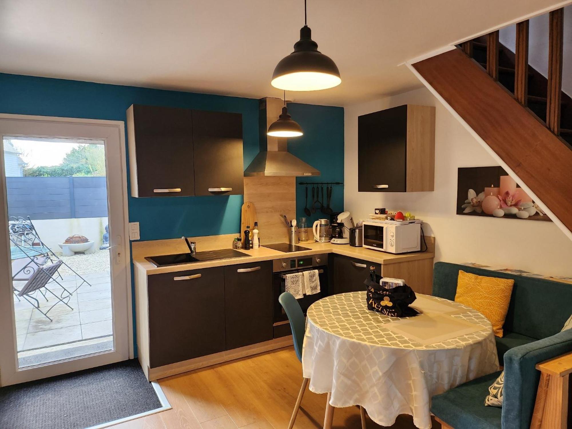 Gite Merlin Spa Privatif Et Sauna Trélévern Exterior foto